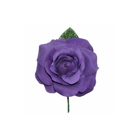 FLOR FLAMENCA PEQUEÑA MORADA