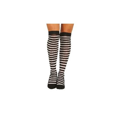 -MEDIAS RAYAS NEGRAS ADULTO