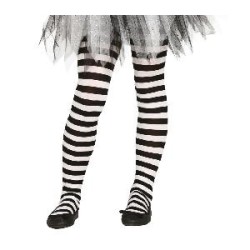 -PANTY RAYAS NEGRO Y BLANCO INFANTIL