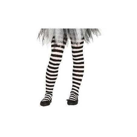 -PANTY RAYAS NEGRO Y BLANCO INFANTIL