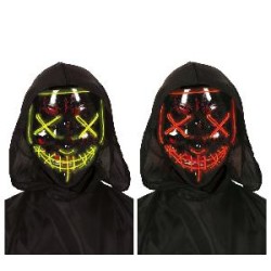 -MASCARA NEGRA CON LUZ SURTIDAS