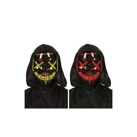 -MASCARA NEGRA CON LUZ SURTIDAS