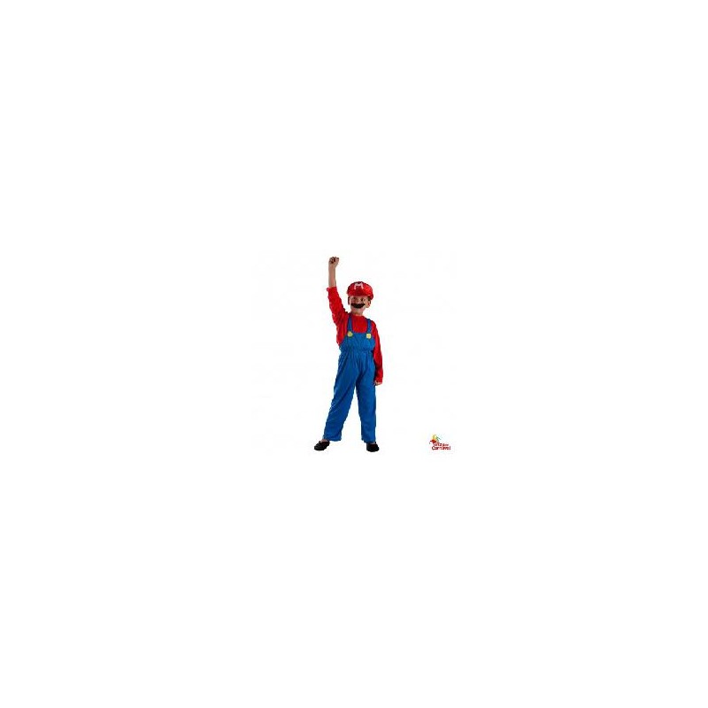 -DISFRAZ MARIO 8-10 -DISFRAZ MARIO 8-10