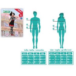 -DISFRAZ MIMO MUJER XS-S