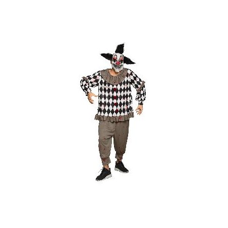 -DISFRAZ PAYASO TENEBRROSO M-L