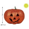 -CALABAZA CON LUZ 17 CM