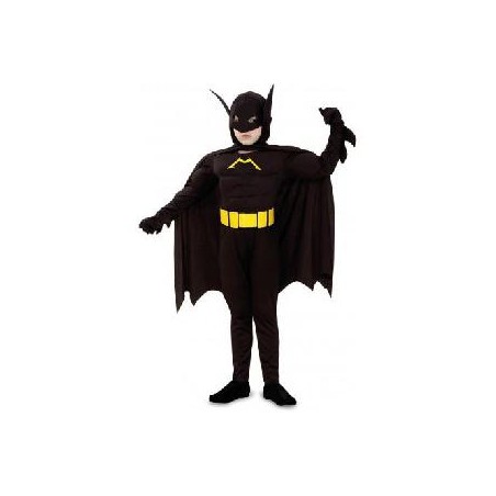 -DISFRAZ BATMAN MUSCULOSO 7-9