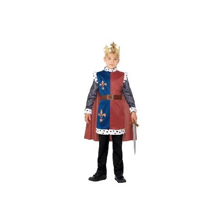 -DISFRAZ REY ARTURO MEDIEVAL 7-9