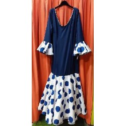-VESTIDO CORDOBA AZUL MARINO 50