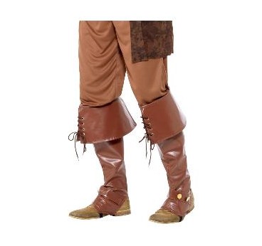 -CUBREBOTAS PIRATA MARRON