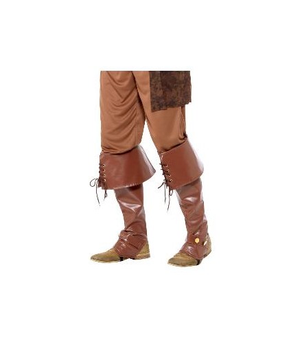 -CUBREBOTAS PIRATA MARRON