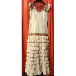 -VESTIDO GRANADA BEIG CANELA PURA 42