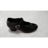 -ZAPATO FLAMENCO NEGRO HEBILLA 28