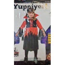 -DISFRAZ VAMPIRESA INFANTIL 7-9 AÑOS