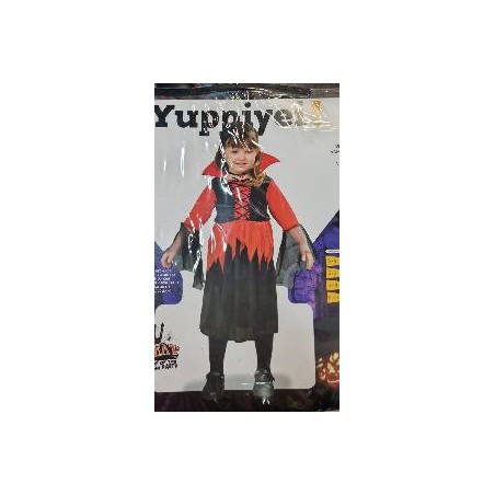 -DISFRAZ VAMPIRESA INFANTIL 7-9 AÑOS