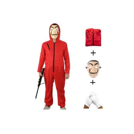 KIT DISFRAZ LA CASA DE PAPEL M