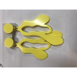 PENDIENTE LARGO AMARILLO