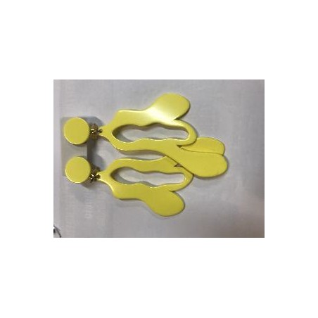 PENDIENTE LARGO AMARILLO