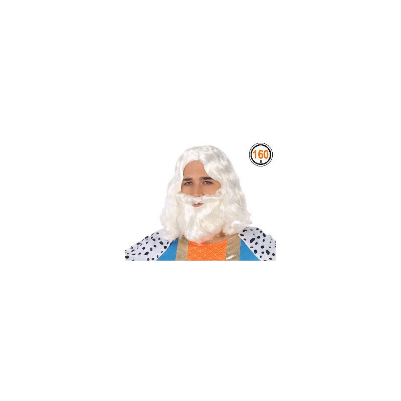 -PELUCA REY MAGO BLANCA