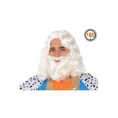 -PELUCA REY MAGO BLANCA