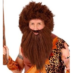 -PELUCA CAVERNICOLA CON BARBA