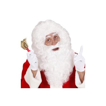 -PELUCA Y MAXI BARBA BLANCA