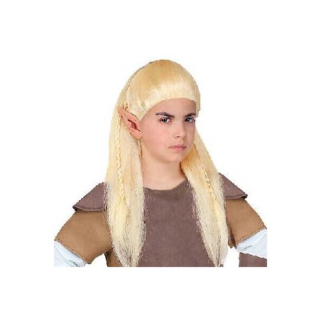 -PELUCA ELFO FANTASIA RUBIA INFANTIL