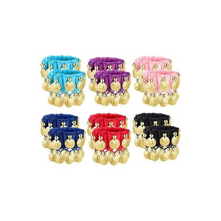 -PULSERA MONEDAS COLORES SURTIDOS