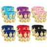 -PULSERA MONEDAS COLORES SURTIDOS
