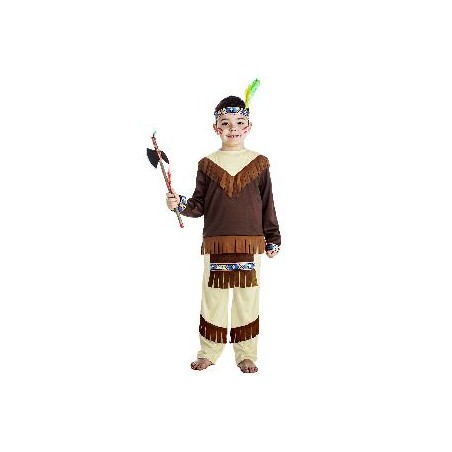 -DISFRAZ INDIO T 3-4