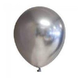 -GLOBO PLATA CROMADO 30 CM