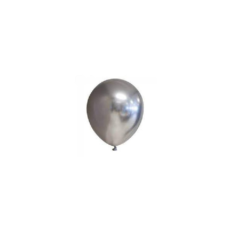 -GLOBO PLATA CROMADO 30 CM
