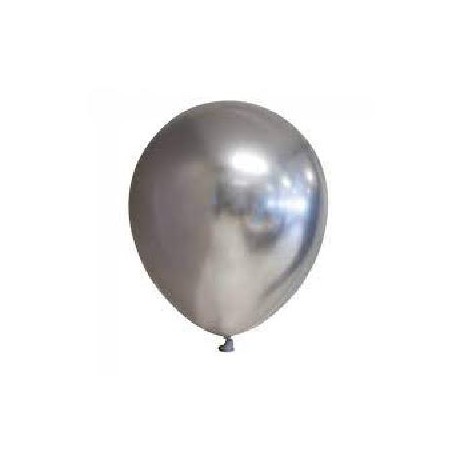 -GLOBO PLATA CROMADO 30 CM