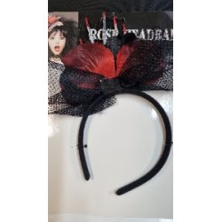 -DIADEMA MANO CON ROSA CATRINA