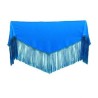 MANTONCILLO FLECOS CRESPON AZUL CIELO INFANTIL