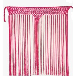 FLECO CUELLO PICO ROSA FUCSIA