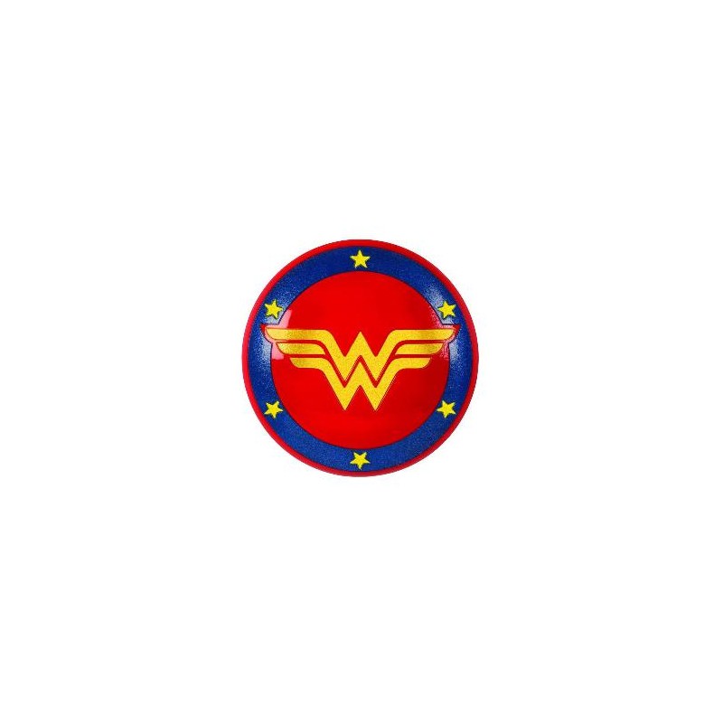 -ESCUDO WONDER WOMAN GLITTER INFANTIL