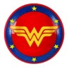 -ESCUDO WONDER WOMAN GLITTER INFANTIL