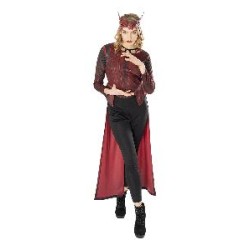 -DISFRAZ BRUJA ESCARLATA DELUXE S