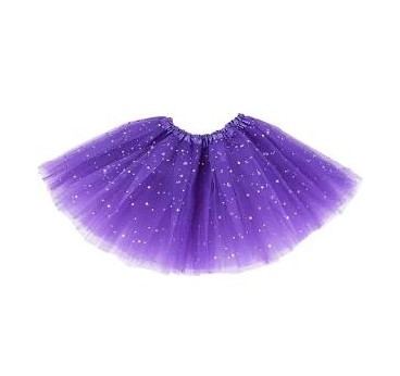 -TUTU MORADO CON LENTEJUELAS