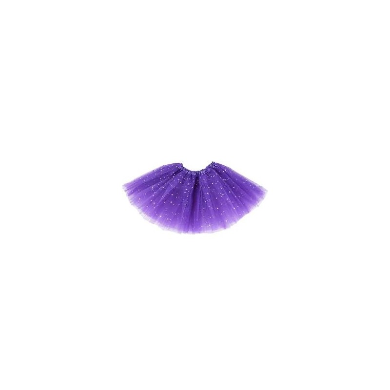 -TUTU MORADO CON LENTEJUELAS