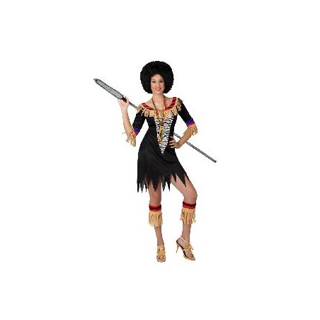 -DISFRAZ ZULU MUJER XL