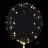 GLOBO LED CRISTAL BLANCO 45 CM