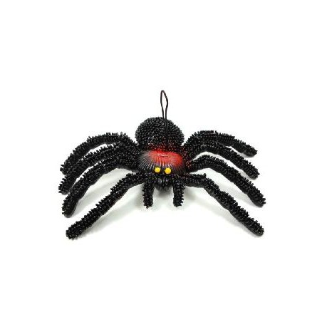 -ARAÑA GOMA COLGAR VIENTRE AMARILLO