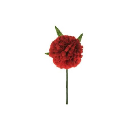 FLOR CLAVEL PEQUEÑO ROJO 95*95