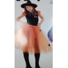 -DISFRAZ BRUJA CALABAZA 1-2 AÑOS