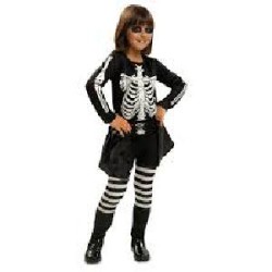 -DISFRAZ ESQUELETO NIÑA 7-9 AÑOS