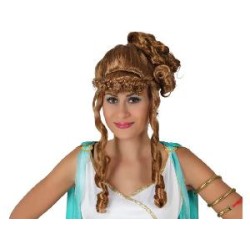 -PELUCA GRIEGA CASTAÑA