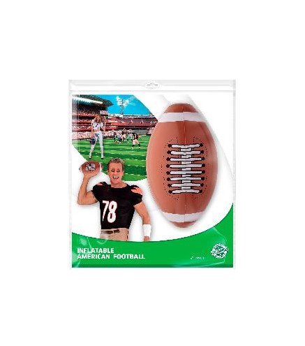 -BALON DE FUTBOLL AMERICANO HINCHABLE 36 cm