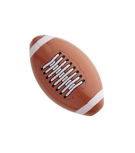 -BALON DE FUTBOLL AMERICANO HINCHABLE 36 cm